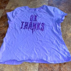 Girls Purple top